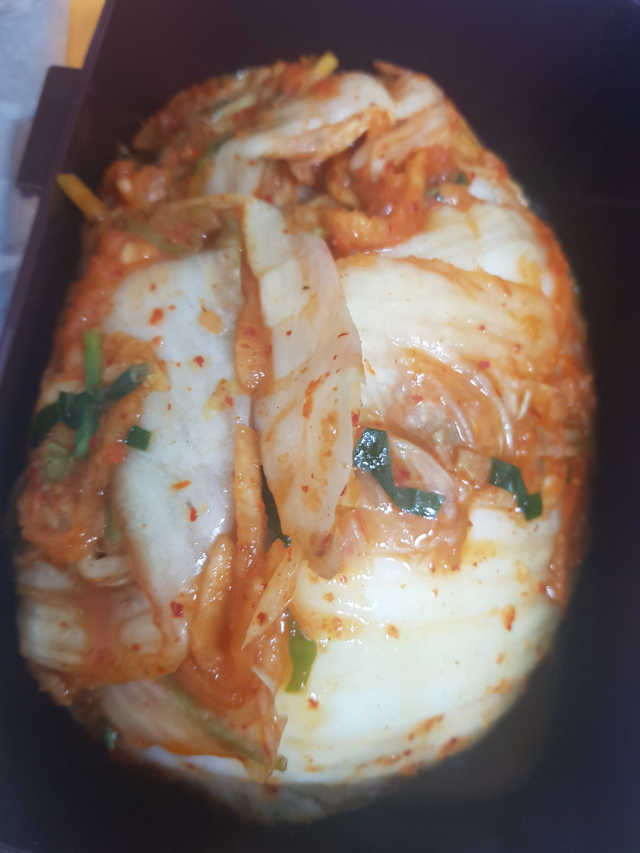 풀무원 톡톡 김치 리뷰 사진