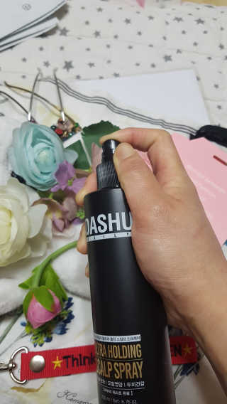 다슈코리아 다슈 데일리 탈모완화 초강력 헤어 스프레이 — 4.33점을 준 리뷰어가 2018년 5월 올린 사용 사진