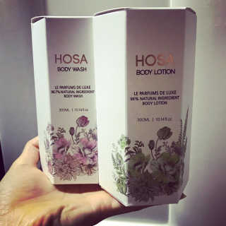 HOSA BODY WASH+BODY LOTION — 4점을 준 리뷰어가 2018년 3월 올린 사용 사진