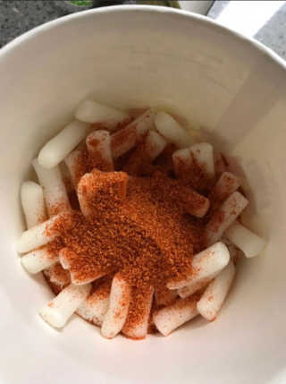청담동말자싸롱 말자네떡볶이4EA말자네빠삭빠삭감튀5EA — 4점을 준 리뷰어가 2019년 1월 올린 사용 사진