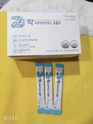 지노바 지락프로바이오틱스포뮬라 — 1점을 준 리뷰어가 2019년 11월 올린 사용 사진