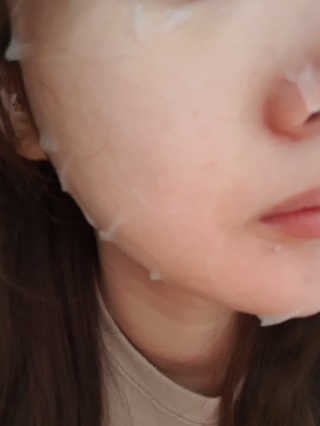 메이베나 1일 1팩 뽑아쓰는 마스크팩 — 5점을 준 리뷰어가 2019년 1월 올린 사용 사진