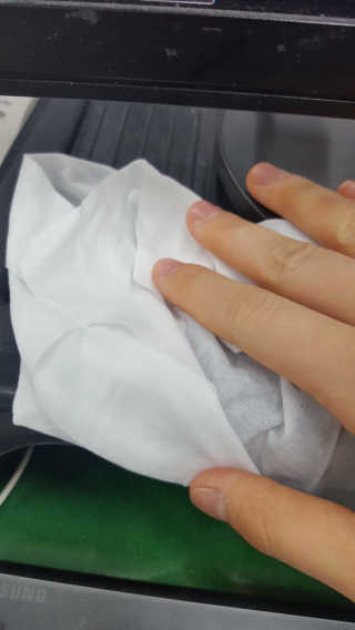 달곰이 물티슈 — 5점을 준 리뷰어가 2018년 12월 올린 사용 사진