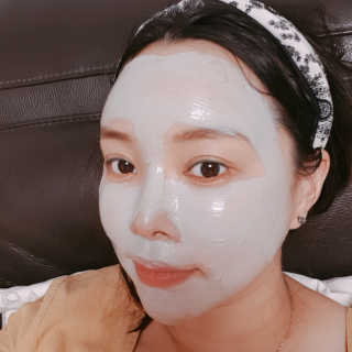 아이릴리프 블루 미라클 마스크 130g — 4점을 준 리뷰어가 2019년 7월 올린 사용 사진