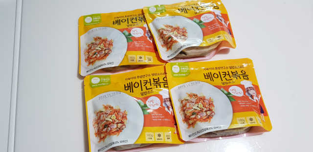 프레시고 혼밥연구소 덮밥소스101 베이컨볶음 4팩 리뷰 사진
