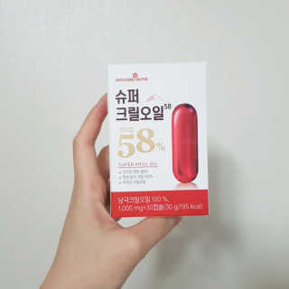 메이준뉴트리 슈퍼 크릴 오일58 1000mg x 30캡슐 — 5점을 준 리뷰어가 2020년 2월 올린 사용 사진