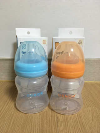 유비맘 신생아젖병 120ml 트리플팩_ 젖꼭지 포함 — 5점을 준 리뷰어가 2020년 3월 올린 사용 사진