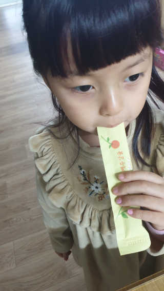 광희생활건강 귤림풍악 제주감귤 비타젤리 — 5점을 준 리뷰어가 2020년 1월 올린 사용 사진