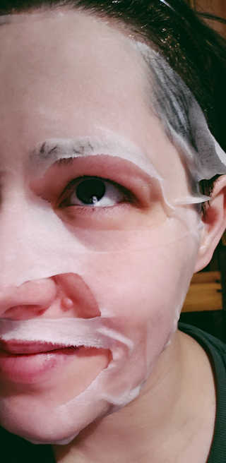 SNP Supercharged Mask_Rose Centifoli Flower — 5점을 준 리뷰어가 2019년 1월 올린 사용 사진