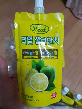 장수농가 리얼깔라만시 — 4.67점을 준 리뷰어가 2018년 4월 올린 사용 사진