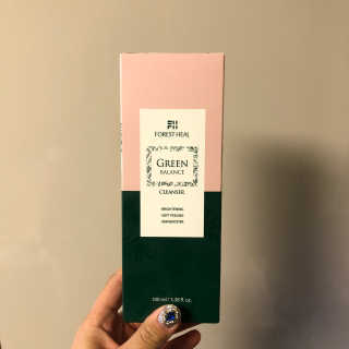 포레스트힐 그린 밸런스 클렌져 100ml + 토끼 헤어밴드 — 3점을 준 리뷰어가 2020년 1월 올린 사용 사진