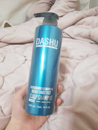 다슈코리아 다슈 데일리 패스트 한방 두피 샴푸 500ml — 4점을 준 리뷰어가 2018년 3월 올린 사용 사진