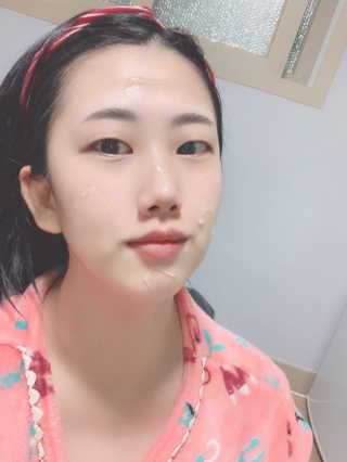 야시엔코 앰플수면팩 퍼플 — 5점을 준 리뷰어가 2019년 2월 올린 사용 사진