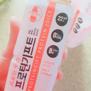 프로틴주스 프로틴기프트 — 5점을 준 리뷰어가 2019년 3월 올린 사용 사진