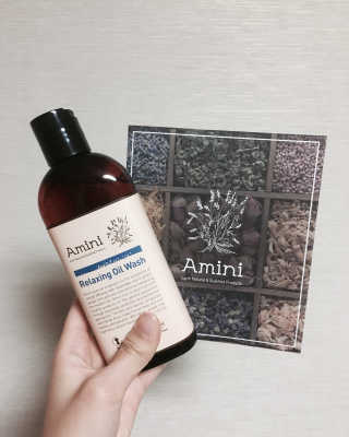 아미니 오일워시 시리즈 400ml（3종 중 1종 랜덤발송 — 4점을 준 리뷰어가 2017년 4월 올린 사용 사진