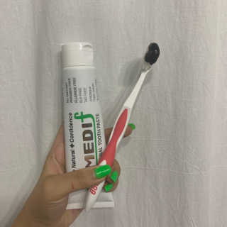 메디프랜천연잇몸치약 메디프랜치약 — 5점을 준 리뷰어가 2019년 6월 올린 사용 사진