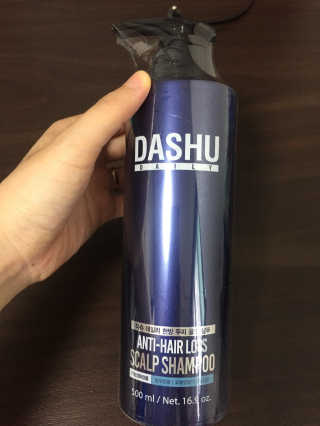 다슈코리아 다슈 데일리 단백질 한방 두피 골드 샴푸 500ml — 5점을 준 리뷰어가 2019년 10월 올린 사용 사진