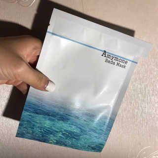 고보습에 화이트닝 아미모네 바다마스크팩 10매입 — 4점을 준 리뷰어가 2020년 1월 올린 사용 사진