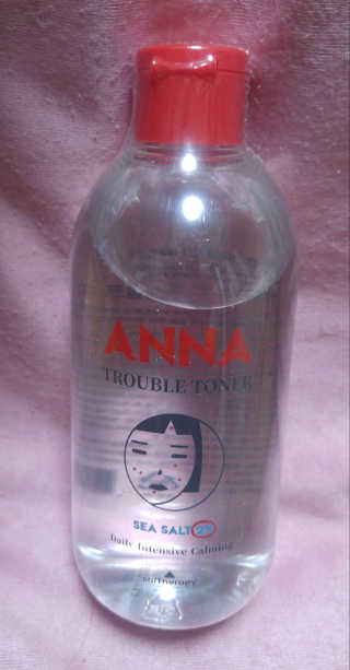 솔테라피 안나 트러블 토너 300ml — 5점을 준 리뷰어가 2019년 5월 올린 사용 사진