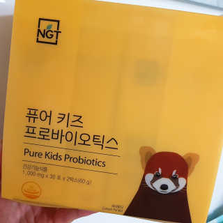 네츄럴굿띵스 퓨어 키즈 프로바이오틱스 60포 — 4.5점을 준 리뷰어가 2018년 9월 올린 사용 사진