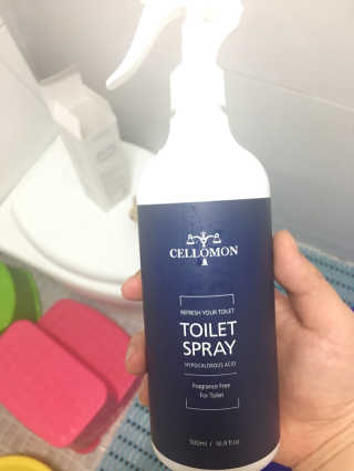 셀로몬 토일렛 스프레이 500ml — 4.33점을 준 리뷰어가 2018년 5월 올린 사용 사진