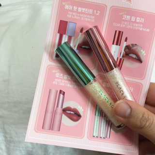 [블랙루즈] 펄블리 아이 글리터 2종 — 5점을 준 리뷰어가 2019년 1월 올린 사용 사진