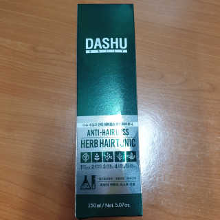 다슈코리아 다슈 데일리 안티 헤어로스 허브 헤어토닉 150ml — 5점을 준 리뷰어가 2019년 8월 올린 사용 사진