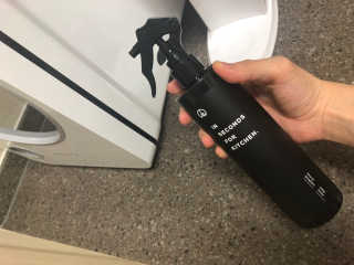 PEACE MOMENT 피스모먼트 인세컨즈포키친 320mL 천연살균소독제 — 4.5점을 준 리뷰어가 2019년 2월 올린 사용 사진
