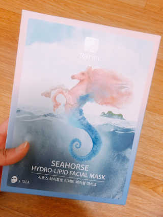 라리타 코스메틱 시호스 하이드로리피드 페이셜 마스크 — 4점을 준 리뷰어가 2017년 4월 올린 사용 사진