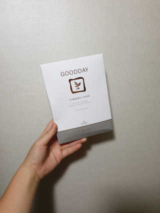 GoodDay Skincare GoodDay 강황 마스크 — 3.5점을 준 리뷰어가 2019년 9월 올린 사용 사진