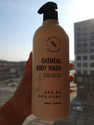 (주)에네스티 내추럴 촉촉  오트밀 바디워시 500ml — 5점을 준 리뷰어가 2020년 3월 올린 사용 사진