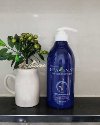 헤브닝 퍼펙트 컨디셔너 750ml — 5점을 준 리뷰어가 2019년 8월 올린 사용 사진