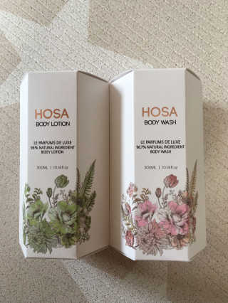 HOSA BODY WASH+BODY LOTION — 4.5점을 준 리뷰어가 2018년 4월 올린 사용 사진