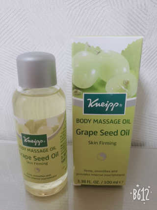 [크나이프] 그레이프씨드 슬리밍 마사지오일 100ml — 4점을 준 리뷰어가 2019년 8월 올린 사용 사진