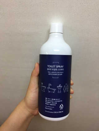 셀로몬 토일렛 스프레이 500ml — 5점을 준 리뷰어가 2018년 5월 올린 사용 사진