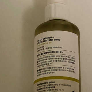 달리프 클로렐라 베러 루트 헤어토닉 100ml — 5점을 준 리뷰어가 2020년 3월 올린 사용 사진