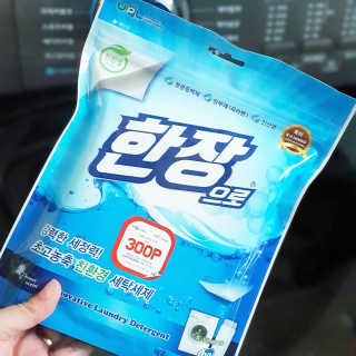 친환경 종이세제 한장으로 — 5점을 준 리뷰어가 2019년 10월 올린 사용 사진