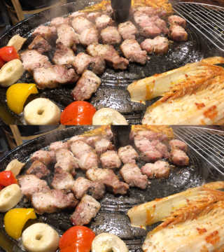 [화덕고깃간 마곡발산점] 화덕삼겹살2인분 — 5점을 준 리뷰어가 2018년 11월 올린 사용 사진