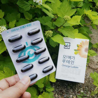 네츄럴굿띵스 오!메가루테인 60일분 — 4.5점을 준 리뷰어가 2018년 5월 올린 사용 사진