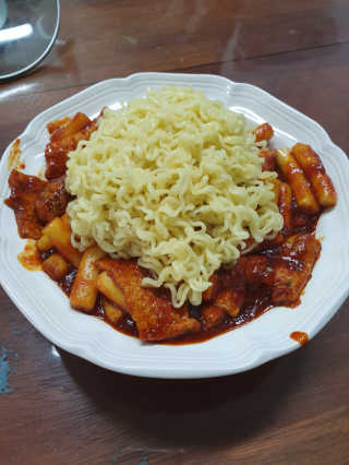 화곡미담 옛날 떡볶이 — 5점을 준 리뷰어가 2020년 3월 올린 사용 사진