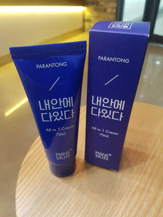 맨즈스킨 파란통 내안에다있다 — 5점을 준 리뷰어가 2017년 11월 올린 사용 사진