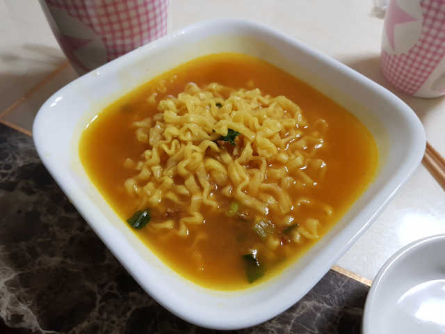 오뚜기카레면 2차 모집 리뷰 사진