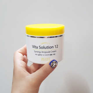 지고트 비타솔루션12 시너지 앰플 크림 100ml — 5점을 준 리뷰어가 2019년 7월 올린 사용 사진