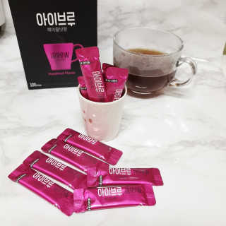 한국맥널티 아이브루 헤이즐넛향 100T — 4점을 준 리뷰어가 2019년 10월 올린 사용 사진