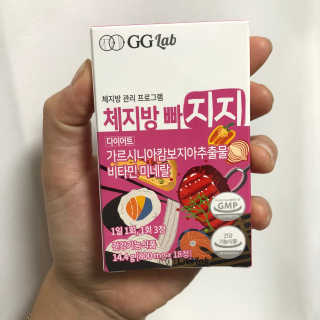 지지랩 [가르시니아 비타민] 체지방 빠지지 18정 x 6일 — 3.5점을 준 리뷰어가 2019년 12월 올린 사용 사진