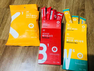 레인보우샵 올인원세탁세제,베이킹소다 스틱포6개입+세탁조클리너 — 4.5점을 준 리뷰어가 2018년 3월 올린 사용 사진