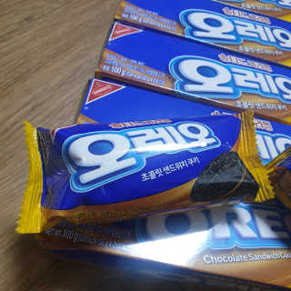 오레오 솔티드 카라멜 — 4점을 준 리뷰어가 2019년 4월 올린 사용 사진