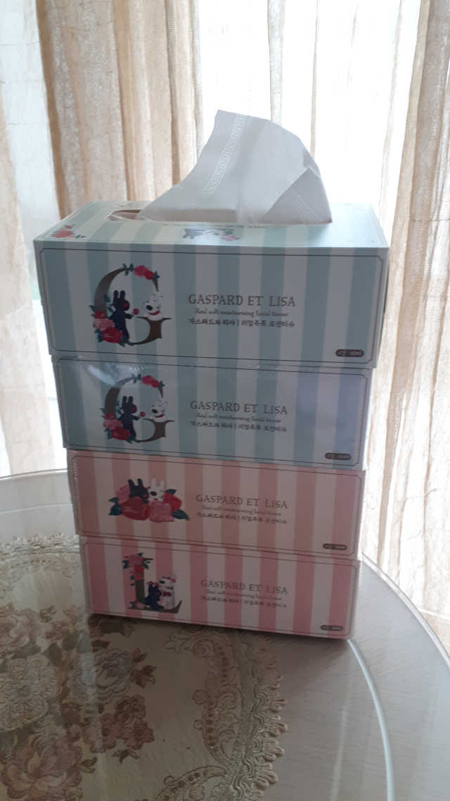 가스파드앤리사 리얼촉촉 로션티슈 리뷰 사진