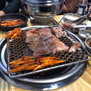 [닭수리5형제숯불닭갈비] 닭갈비 2인분+더덕구이 set — 4점을 준 리뷰어가 2019년 1월 올린 사용 사진