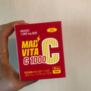 매드비타C 1000 — 4점을 준 리뷰어가 2019년 5월 올린 사용 사진